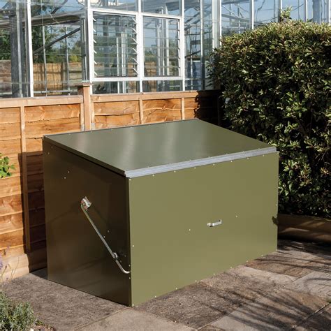 metal outdoor storage box|outside metal storage boxes waterproof.